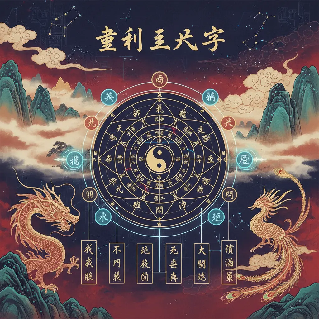 韋千里八字 - 八字命盤