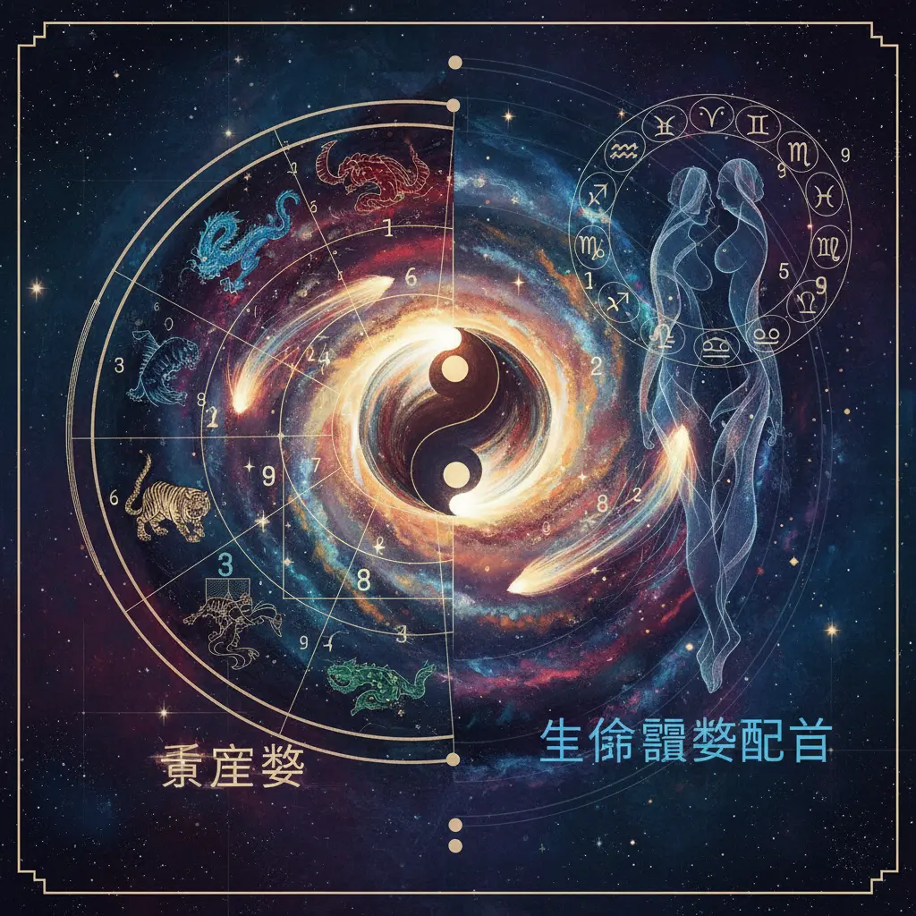 生命靈數配對 - 星座數