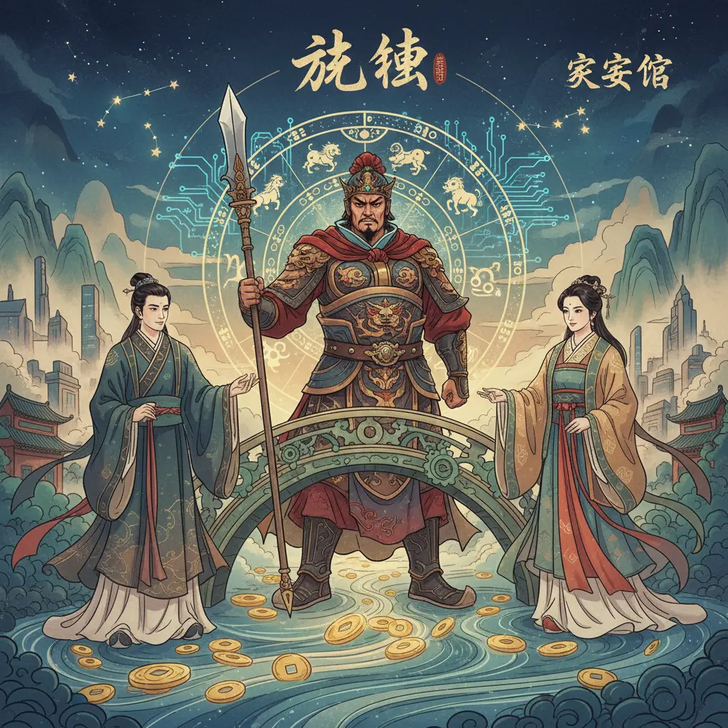 夫妻宮 - 武曲星