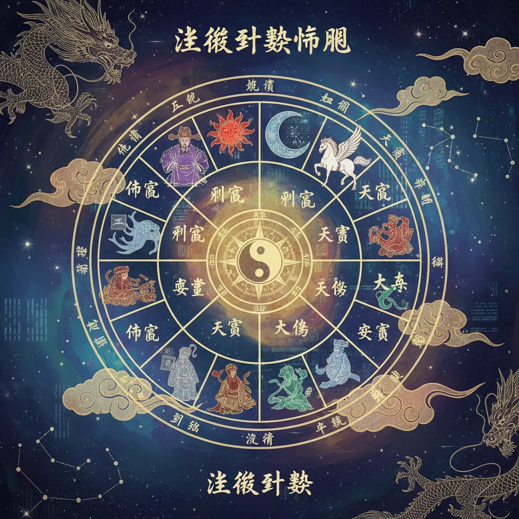 紫微斗數 - 紫微鬥數命盤