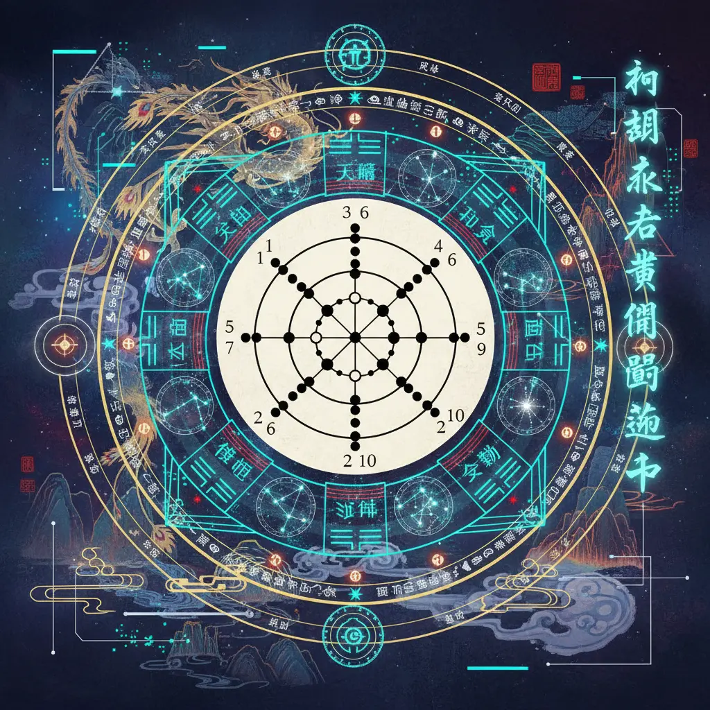 奇門遁甲 - 河圖