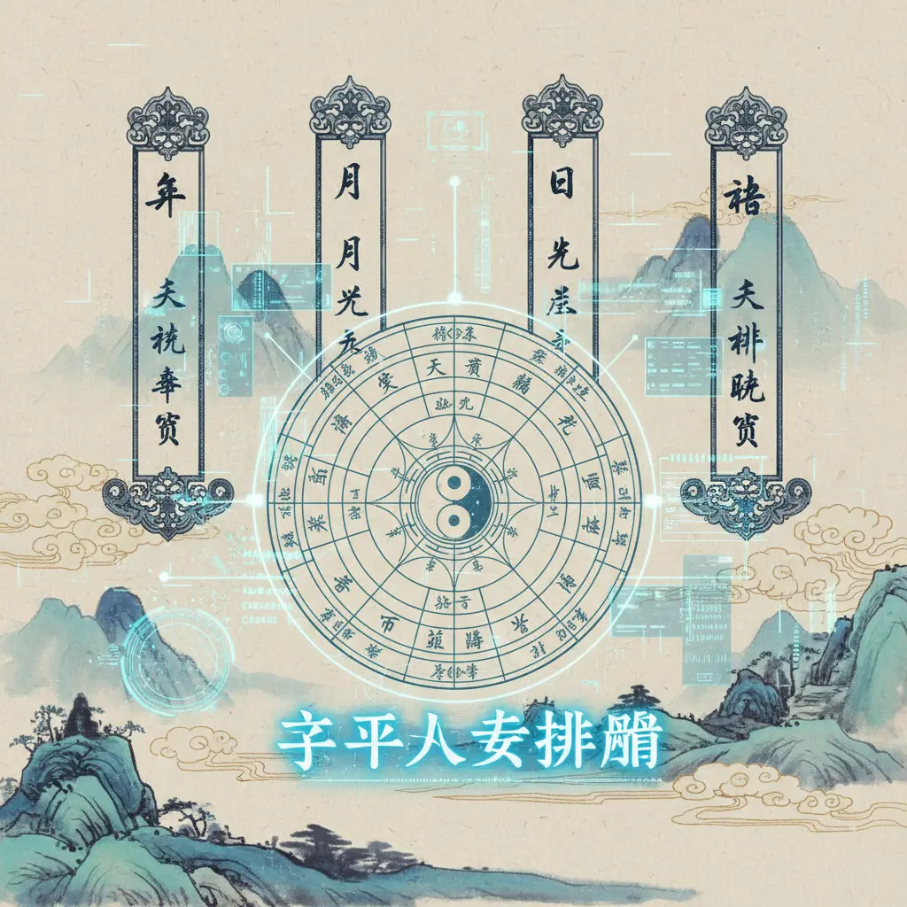 子平八字 - 八字排盤
