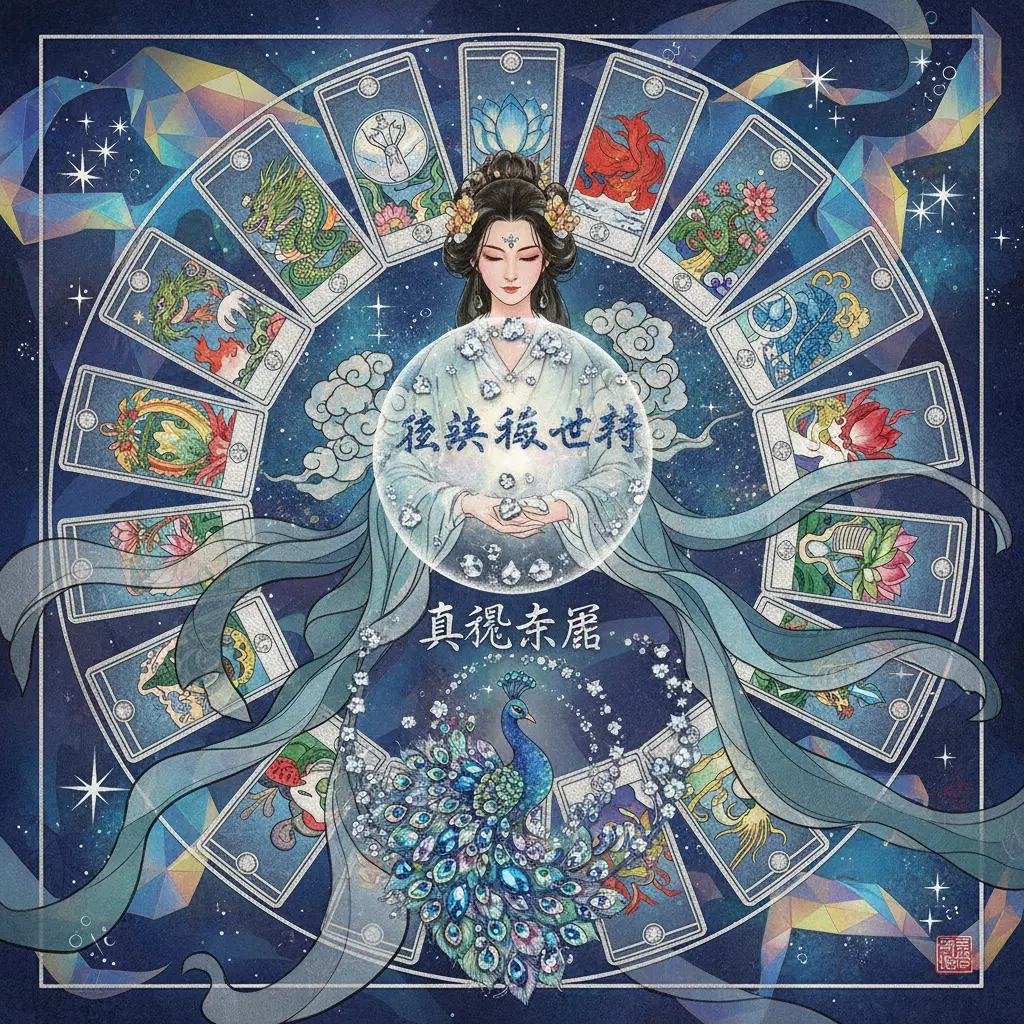 直覺塔羅 - 施華洛世奇水晶