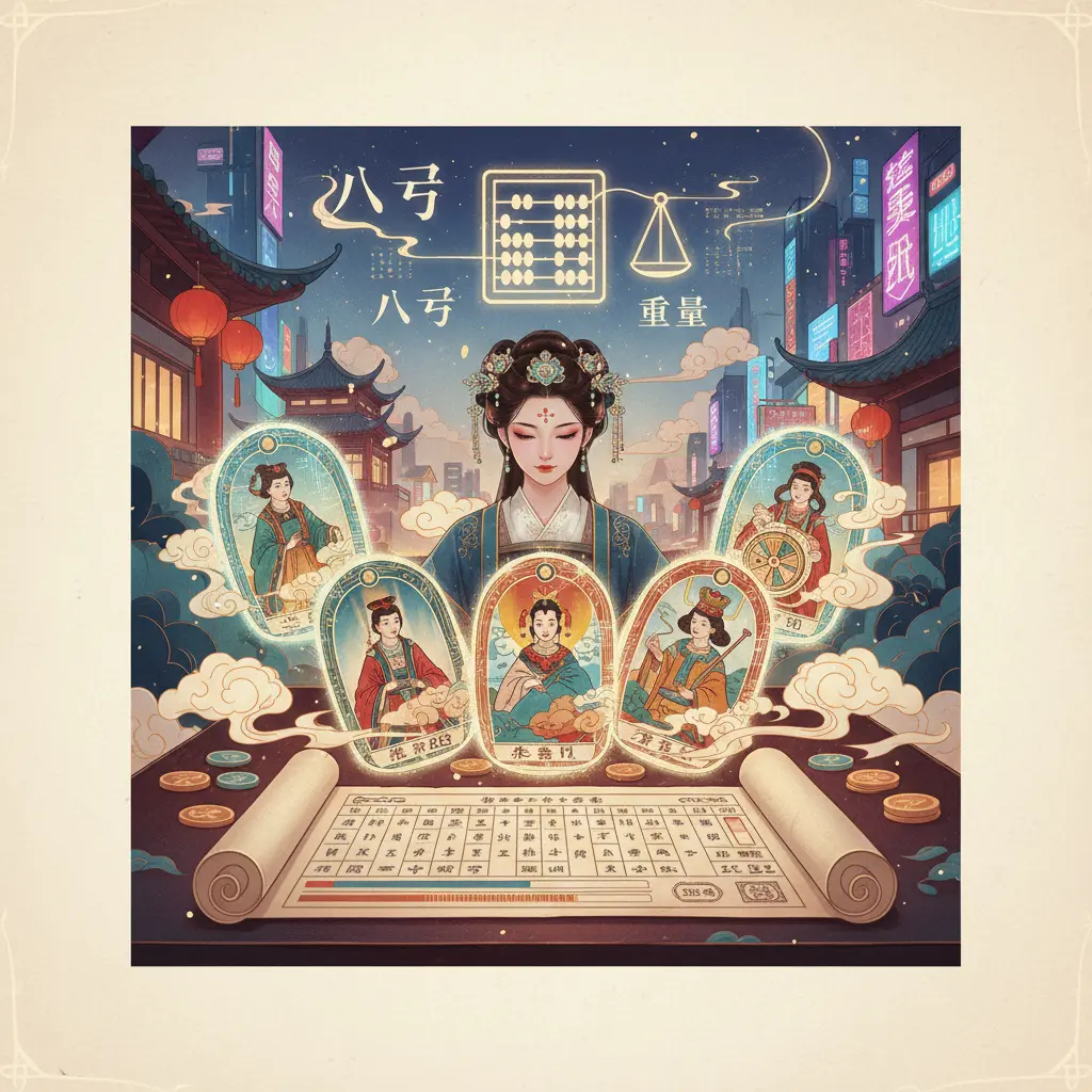 八字重量 - 塔羅牌占卜