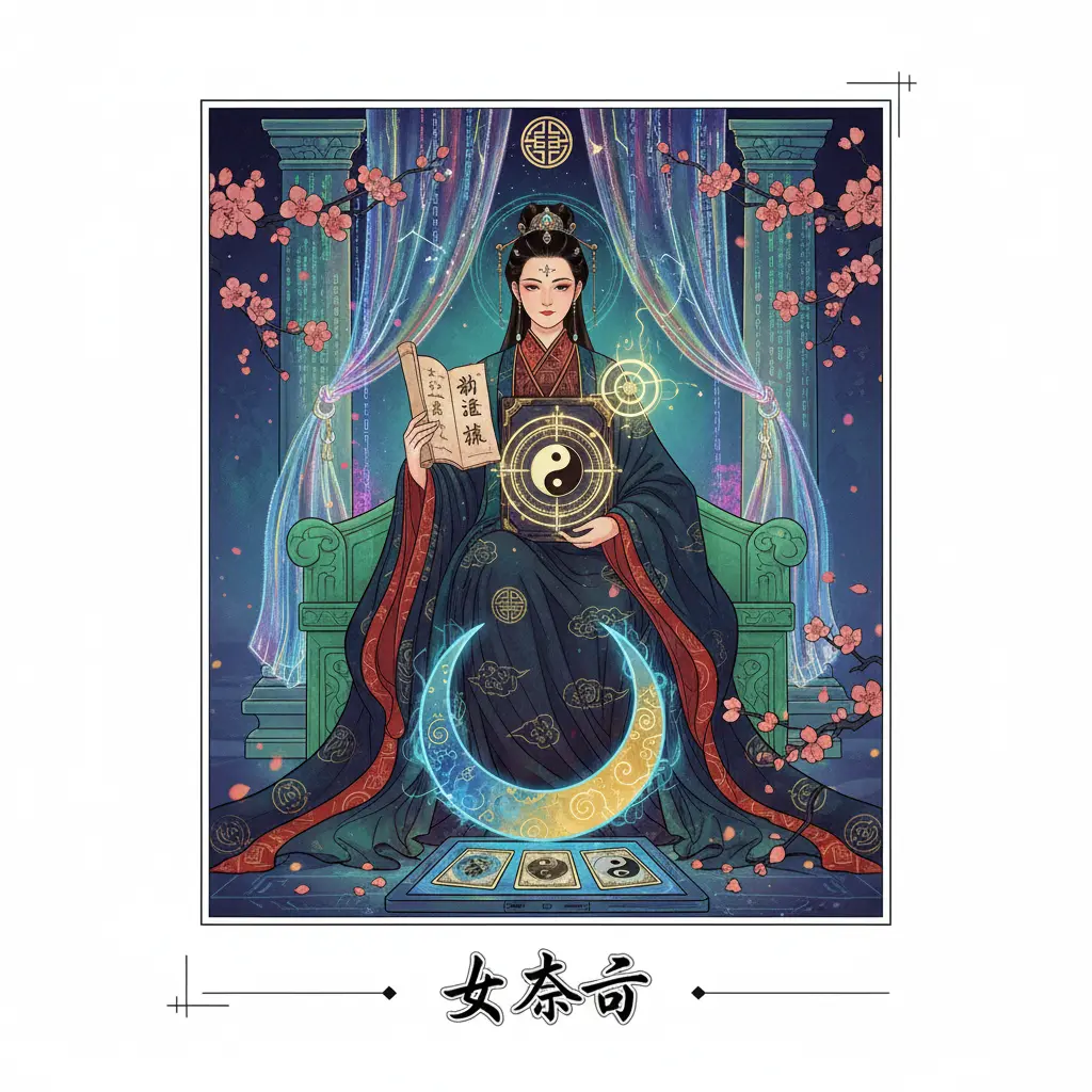 塔羅牌解讀 - 女祭司