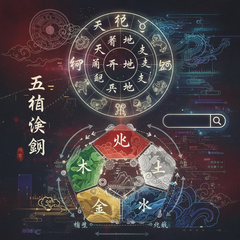 五行查詢 - 天干地支