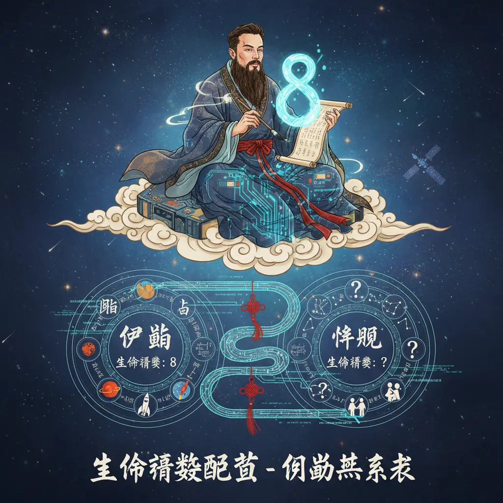 生命靈數配對 - 伊隆馬斯克