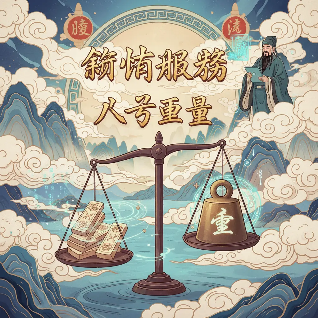 八字重量 - 算命服務