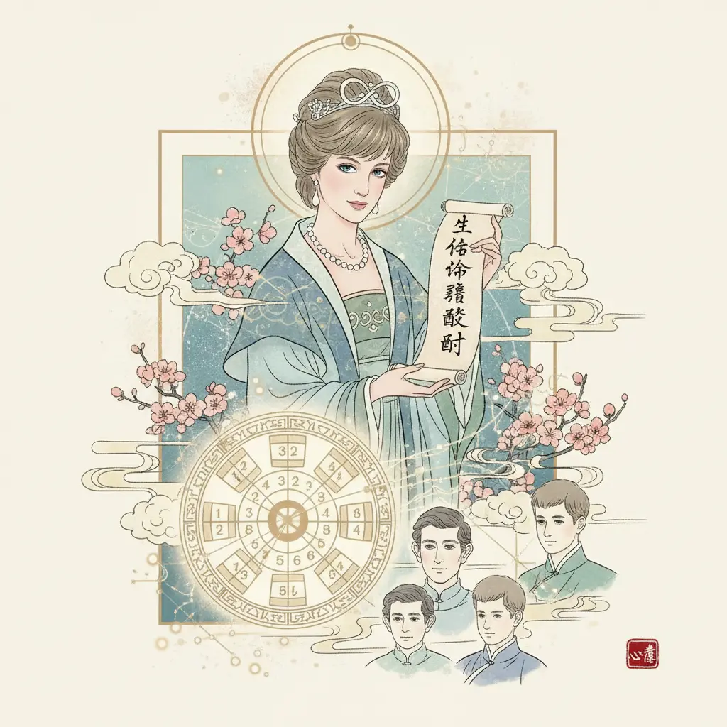 生命靈數配對 - 戴安娜王妃